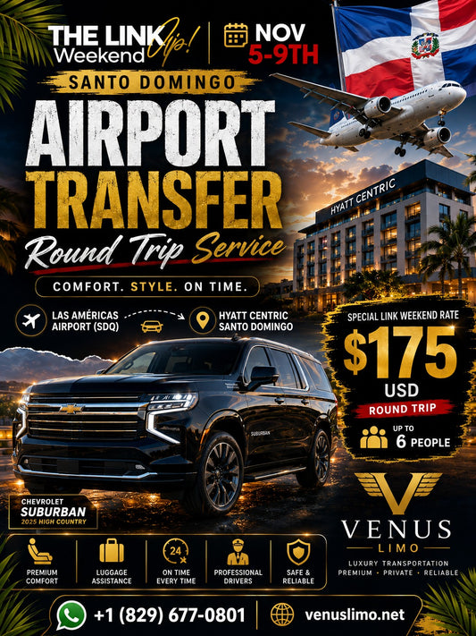 AirPort Transfer - Link Up Weekend Luxury Round-Trip