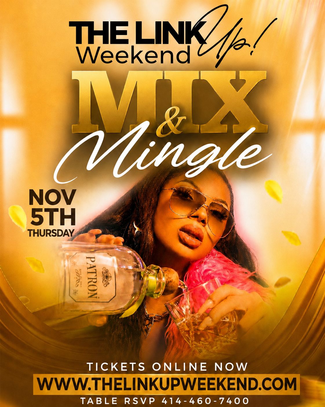 Mix & Mingle – Luxury Round-Trip - The Link Up Weekend Transportation