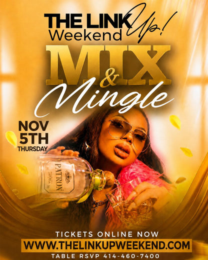 Mix & Mingle – Luxury Round-Trip - The Link Up Weekend Transportation